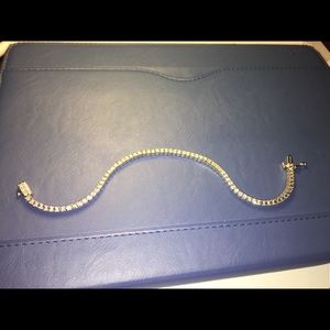 Genuine Diamond Tennis Bracelet